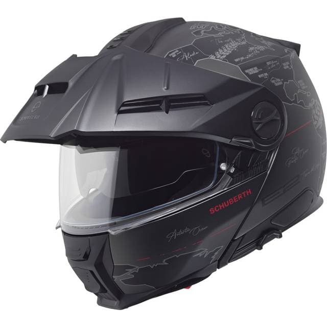 Schuberth E2 Atlas Klaphjelm - Grå