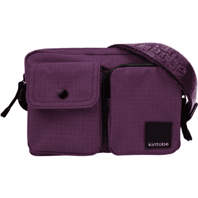 Kintobe Mini Miles Crossbody - Deep Aubergine