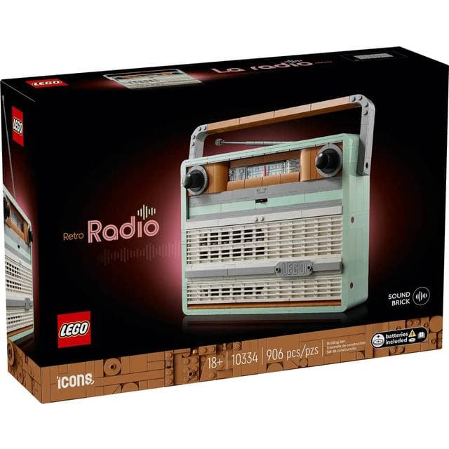 LEGO Icons Retro-radio 10334