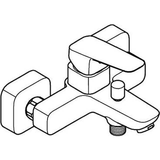 Grohe Cubeo Badekar Vægmont