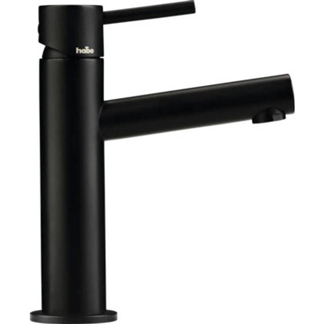 Habo Håndvaskarmatur Flora Sort Mat sort