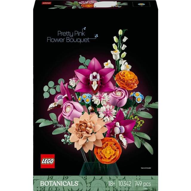 LEGO Botanicals Smuk pink blomsterbuket 10342