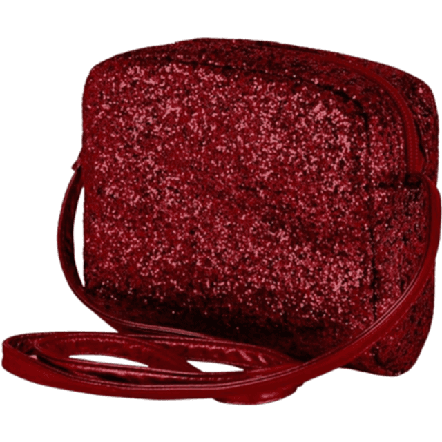 Mimi & Lula Glitter Shoulder Bag - Red