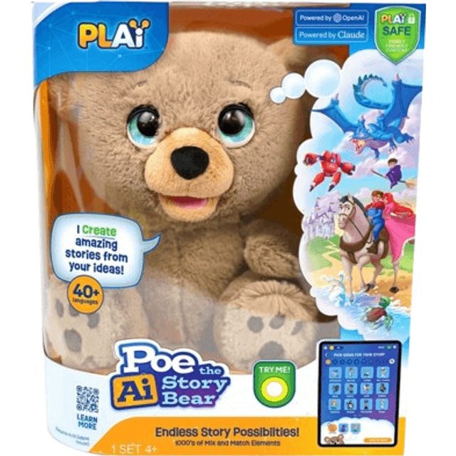 Play-I Poe Interactive AI Bear