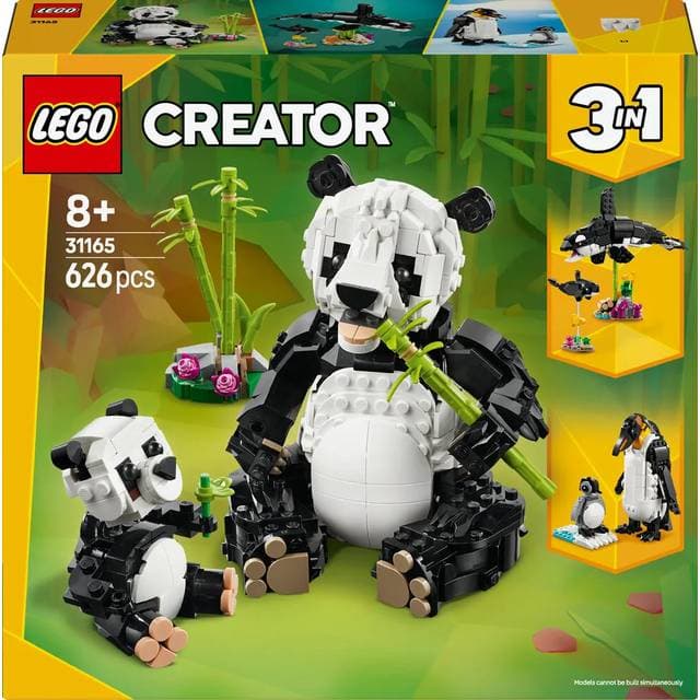 LEGO Creator Vilde dyr: Pandafamilie 31165