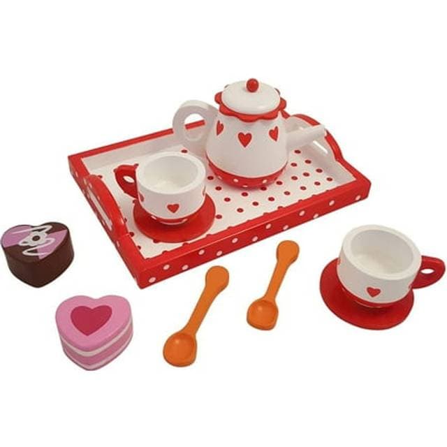 Playwood Tea Set Hearts Dot (CD)