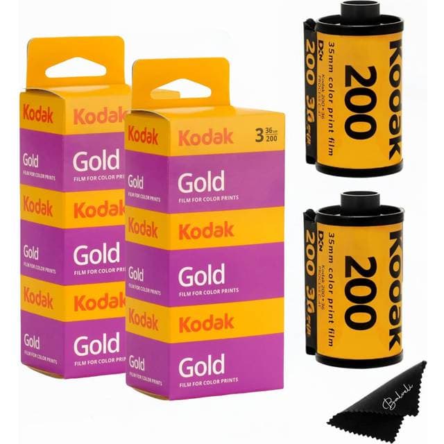 Kodak Gold 200 35mm Film Bundle 6 Rolls