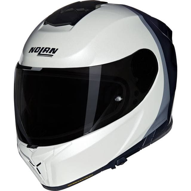 Nolan Integralhjelm N80-8 - Perlehvid/Sort