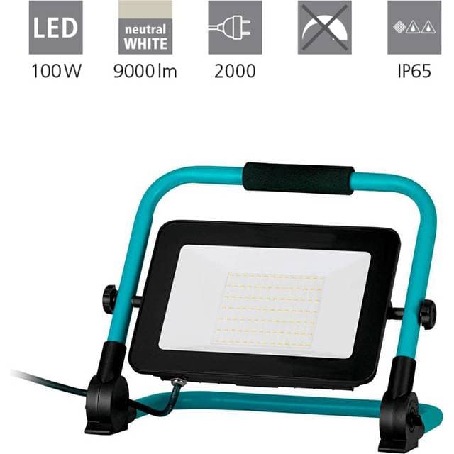 Eglo Arbejdslampe 100W 9000LM IP65 Turkis