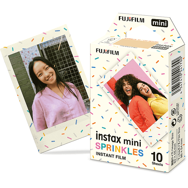 Fujifilm Instax Mini Sprinkles Film 1x10