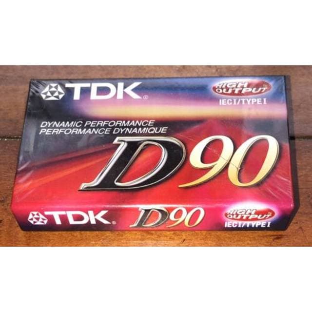 TDK Standard Size Audio Cassette