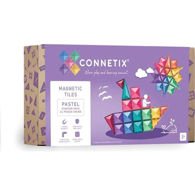 CONNETIX Pastel Starter Pack 64 stk