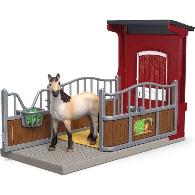 Schleich Ponybox with Mustang Mare