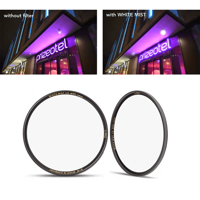 B&W White Mist 1 Nano V-Pro Filter 72mm