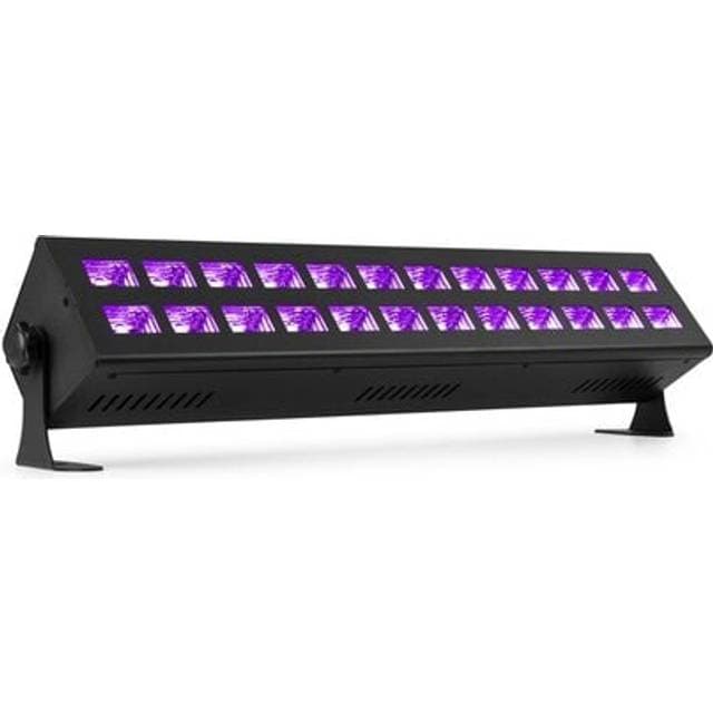 BeamZ BUV243 UV Bar DMX 2x 12 LED'er