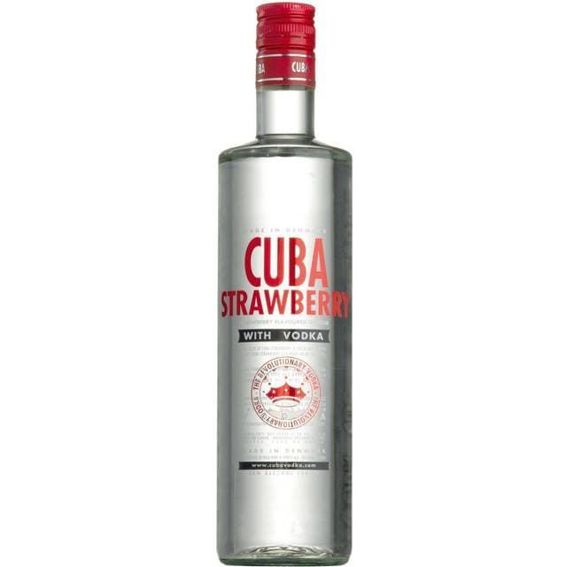 Cuba Strawberry Vodka 30% 70 cl