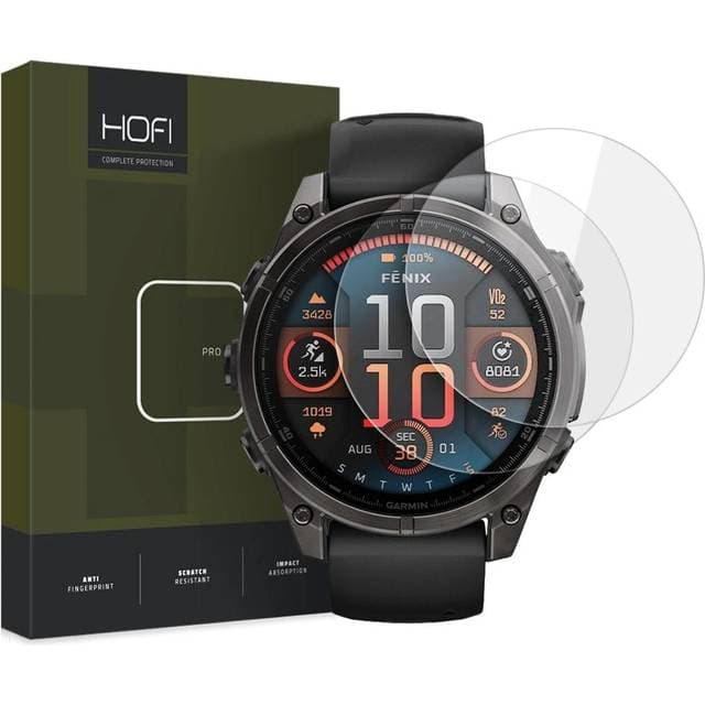 Hofi Garmin Fenix 8 2-Pack Skærmbeskyttelse