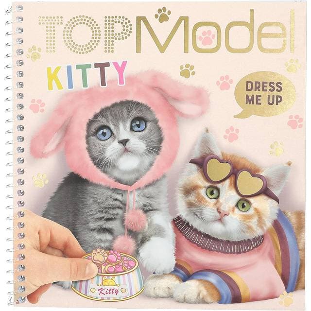 Top Model Kitty Dress Me Up Sticker Book