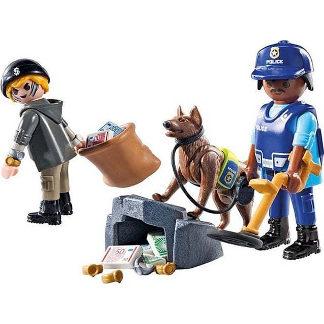 Playmobil Politisøgning Med Hund