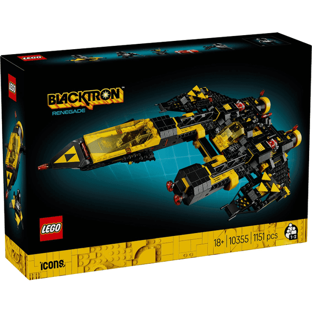 LEGO Icons Blacktron Renegade 10355