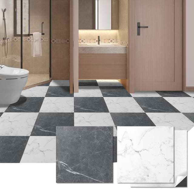 Art3d Peel Stick Vinyl Floor Tiles 30-Pack