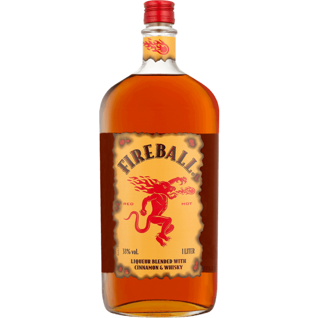 Fireball Cinnamon Whisky 33% 100 cl