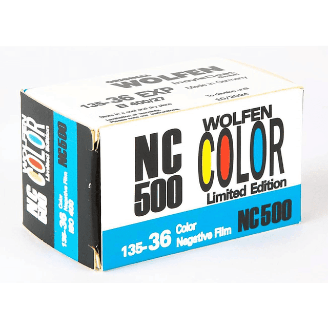Wolfen Wolfen NC500 Colour Small Film 400 ASA