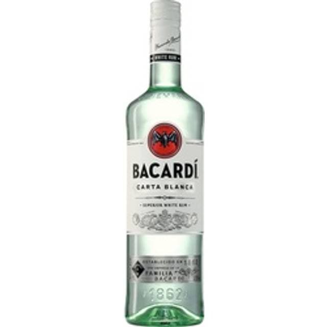 Bacardi Carta Blanca Rum 1 Litre 37.5%