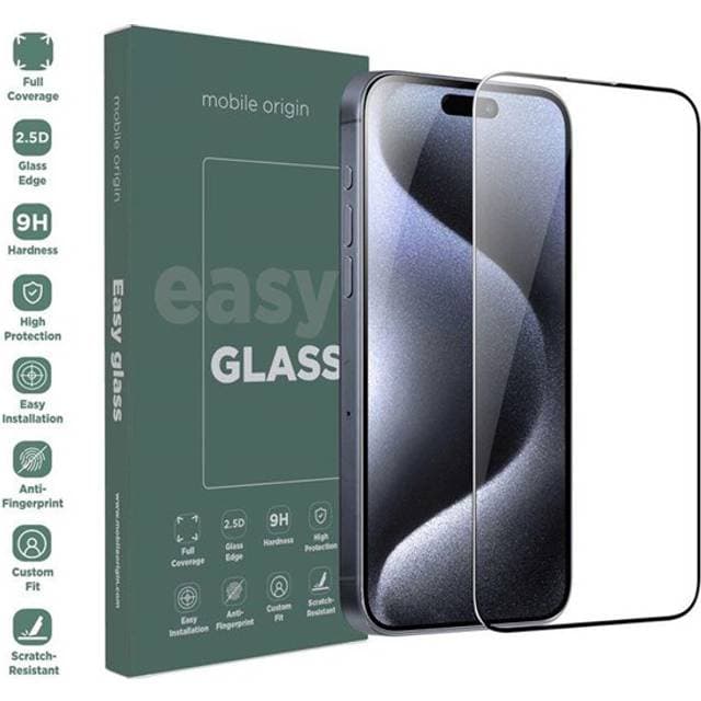 Mobile Origin EasyGlass for iPhone 15 Pro Max