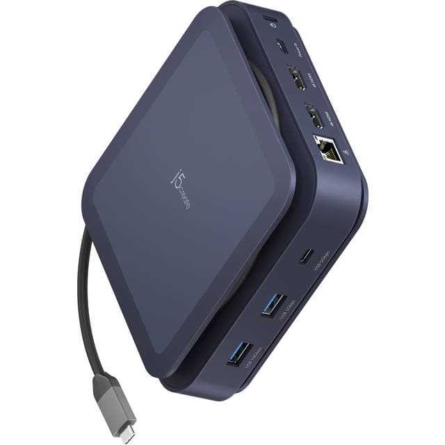 j5create Type-C Dual 4K HDMI Docking Station