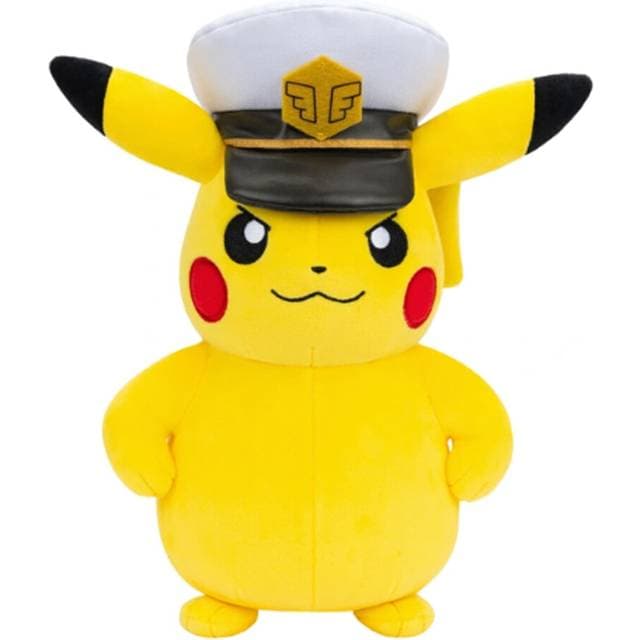 Pokémon Plush 20 cm Captain Pikachu CDU