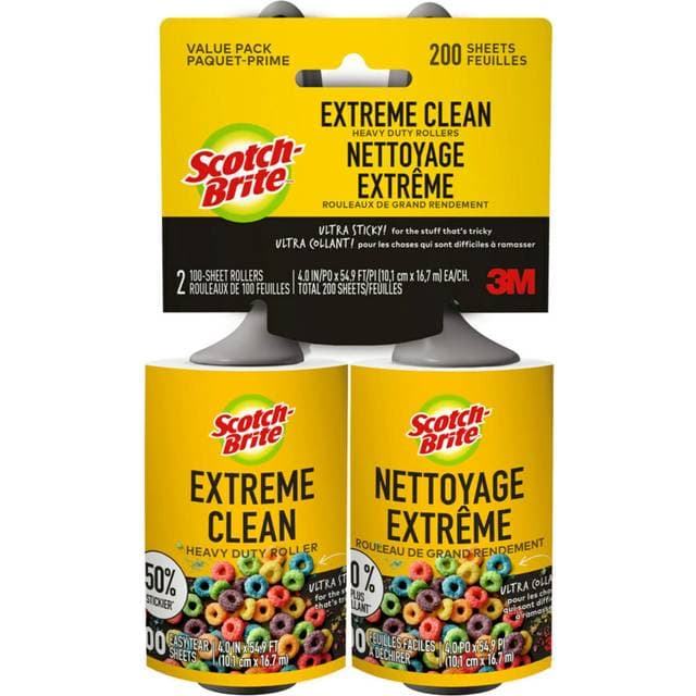 Scotch-Brite Extreme Clean Lint Roller