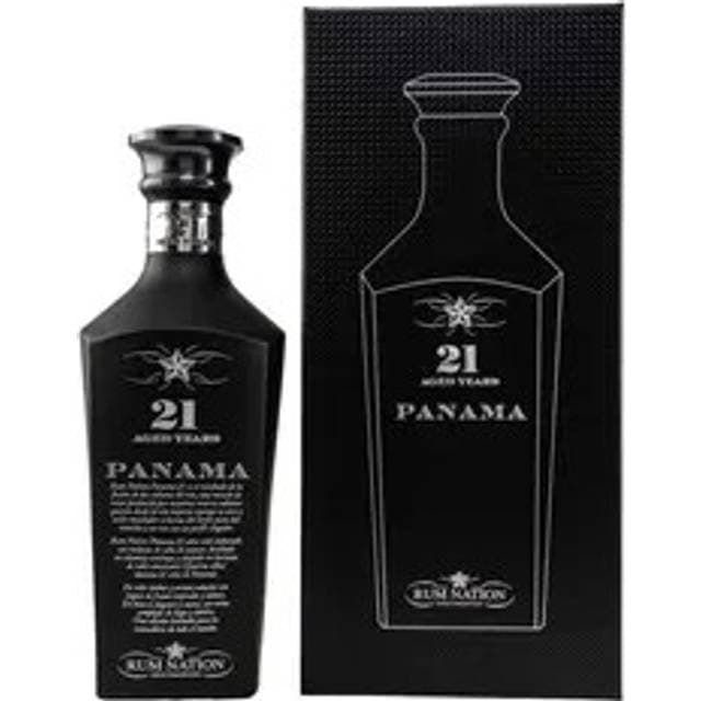 Rum Nation Panama 21 Years Black Decanter
