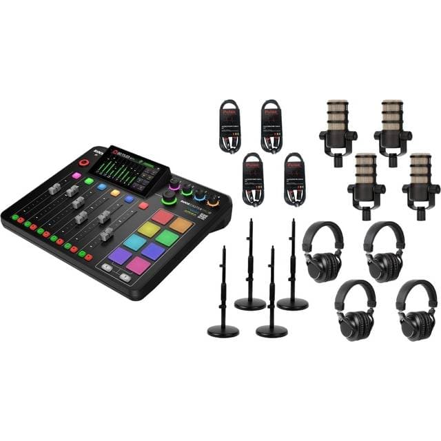 RØDE caster PRO II Podcasting Bundle 4