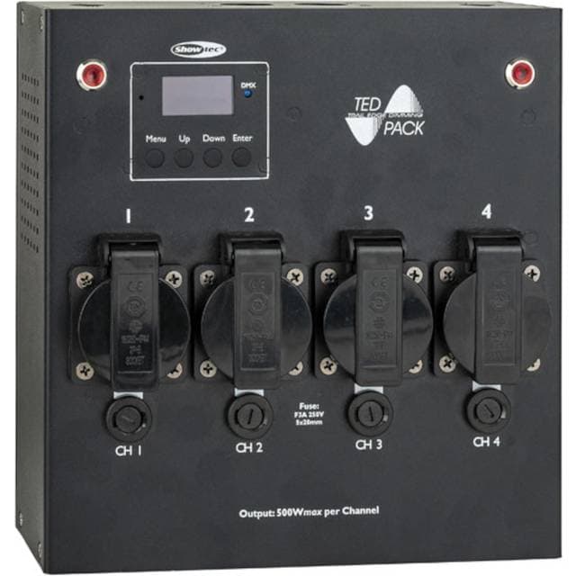 Showtec TED Pack 4-Kanals Dæmperpakke