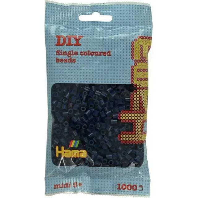 Hama Midi Perler 1000 Stk Midnatsblå 207-116
