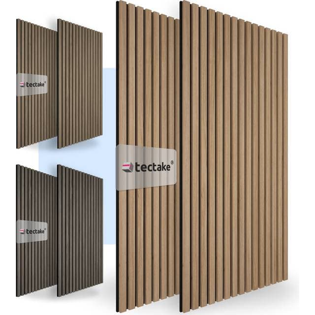 tectake 405389 2 Pcs 21x600x1200 mm