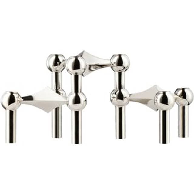 STOFF Nagel Krom Lysestage 6.9cm 3stk