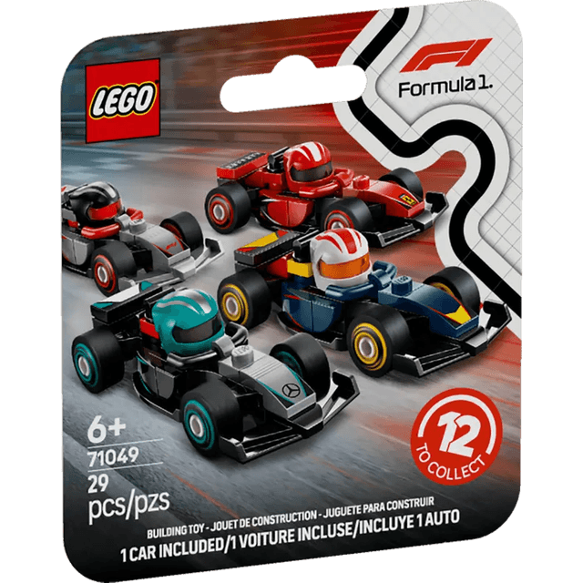 LEGO Formula 1Collectible Race Cars 71049