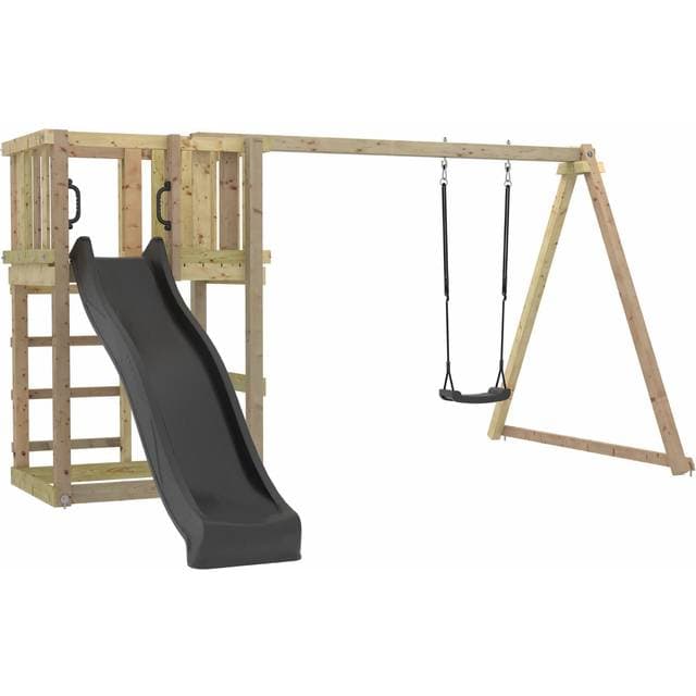 Plus Legetårn m. gyngestativ & rustjebane