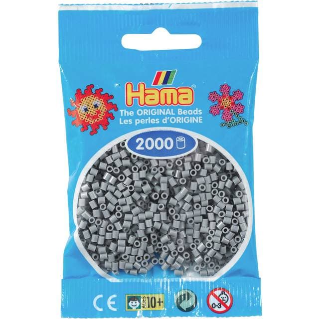Hama Mini Beads Grey 2.5mm 501-17