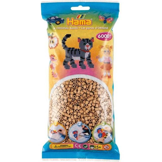 Hama Midi Perler Tan 6000stk 205-75