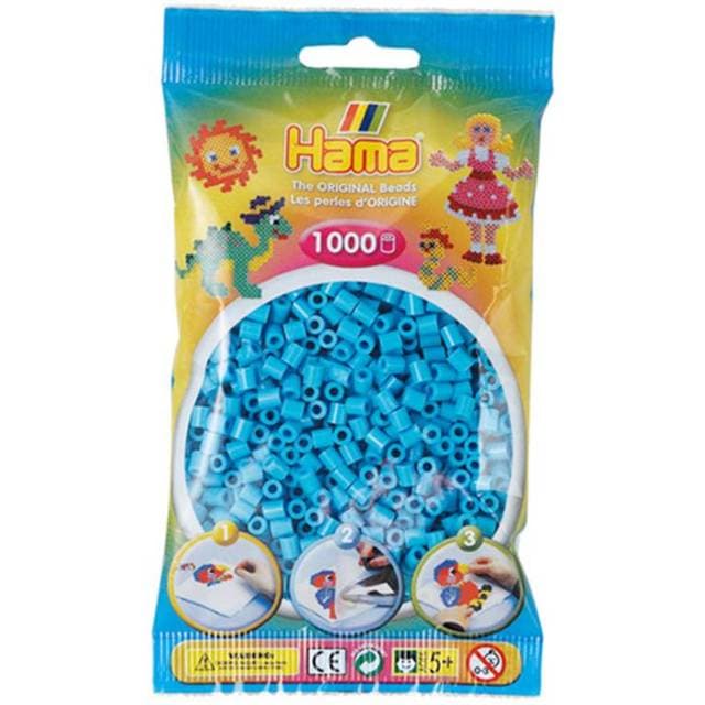 Hama Midi Perler Azure Blue 1000stk 207-49