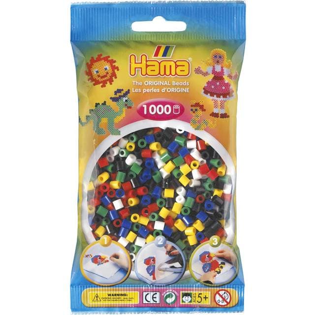 Hama Beads Midi Perler Mix 66 1000stk 207-66