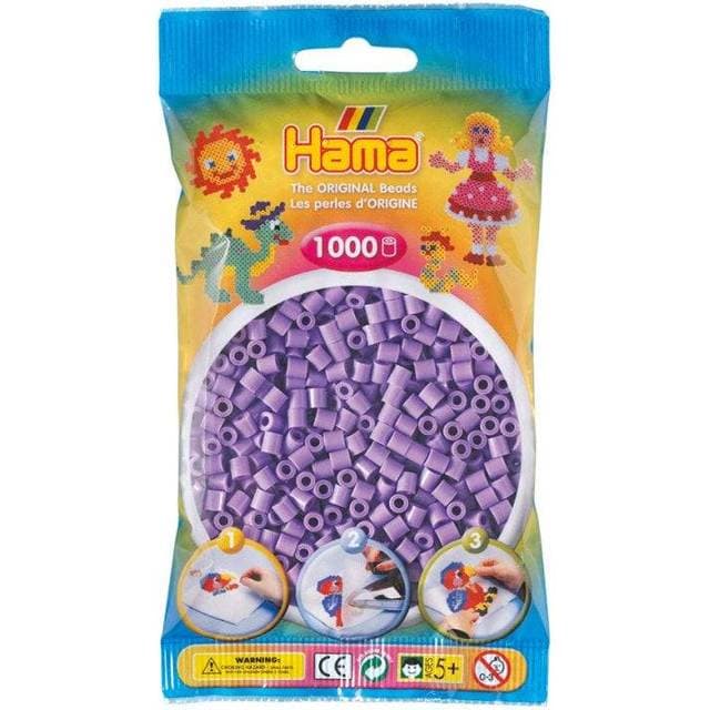 Hama Midi Perler Pastell Lila 1000stk 207-45