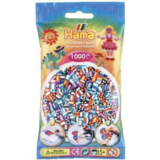 Hama Midi Perler Randig Mix 90-1000stk 207-90