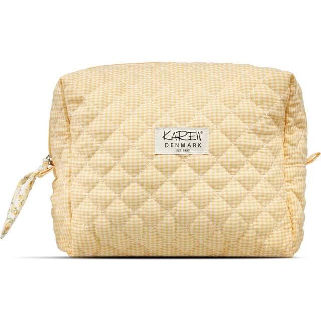Karen Stor Toilettaske - Gul