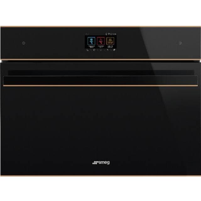 Smeg Køle Fryseskabe SBC4604WNR Sort Sort
