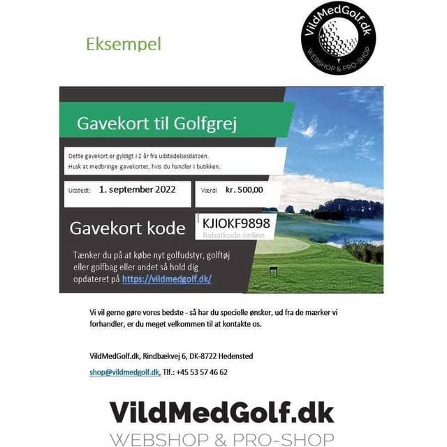 Gavekort