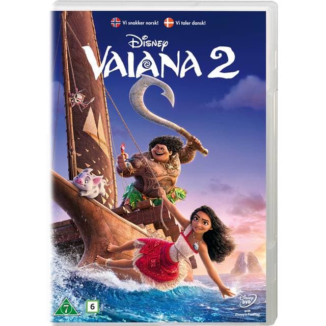 Vaiana 2 - Klar Til Levering (DVD)